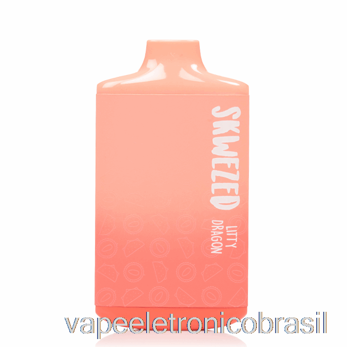 Vape Eletrônico Skwezed 5k Descartável Litty Dragon